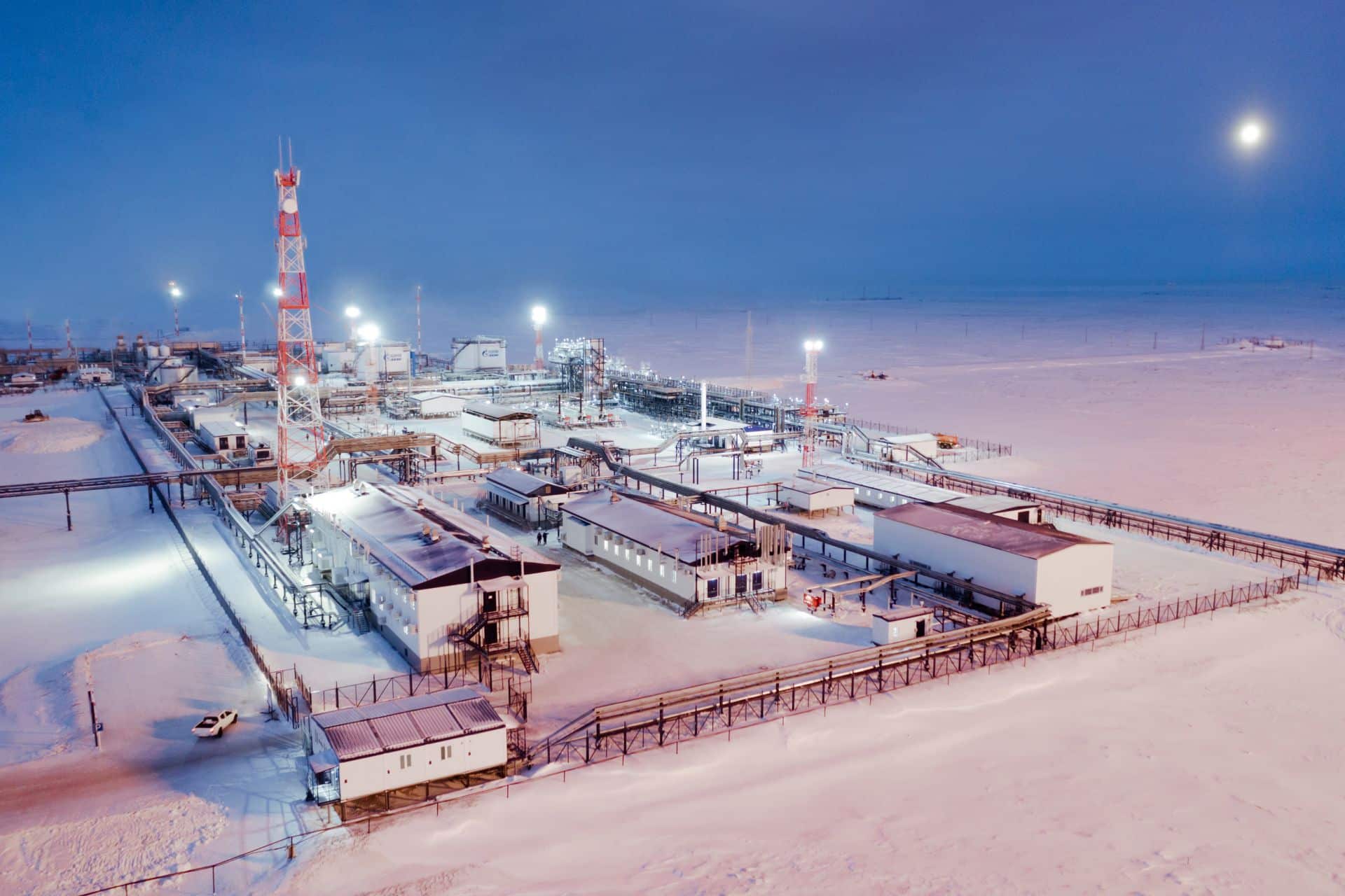 Иллюстрация северного газопромыслового комплекса